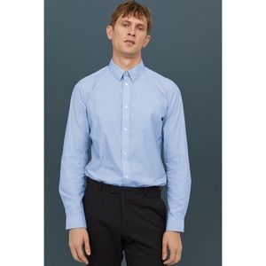 Blue H&M button-down